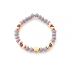 Armband Heart Purple