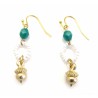 Oorbellen Forest Teal Acron